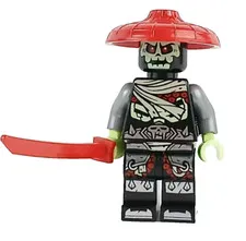 LEGO® Minifigure Ninjago BONE GUARD Red Hat njo798