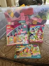 Lego Duplo Disney Princess Cinderella, Ariel, Sleeping ++Toy Lot Bundle 14lb