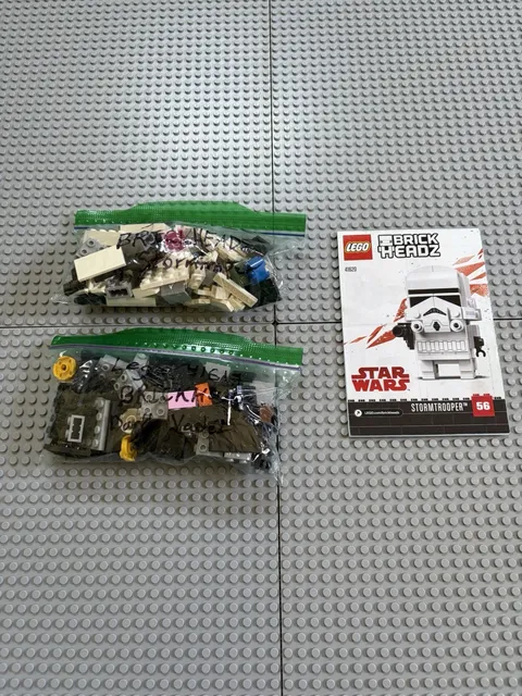 LEGO Star Wars BrickHeadz Stormtrooper 41620 and Darth Vader 41619