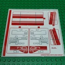 LEGO Sticker Sheet for Set 75249 Resistance Y-Wing Starfighter New Authentic