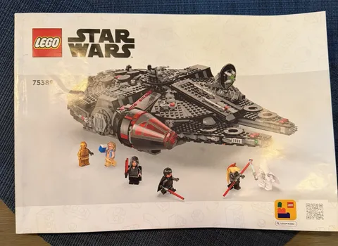 LEGO Star Wars 75389 The Dark Falcon Instruction Manual Book Booklet