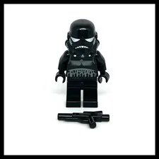 LEGO 7664 Star Wars Imperial Shadow Trooper Short Line Minifigure 2007 Retired