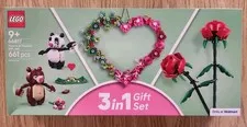 LEGO 66817 Hearts & Flowers 3 in 1 Valentines Day Gift Set New