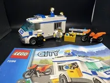 LEGO City #7286 - Prisoner Transport Complete Set with Instructions Retired Set