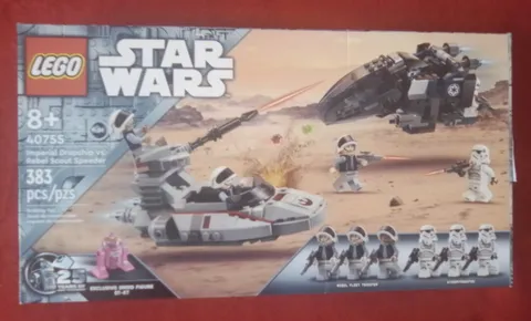 ✨🌹 LEGO STAR WARS "Imperial Dropship vs Rebel Scout Speeder" #40755 🌹✨