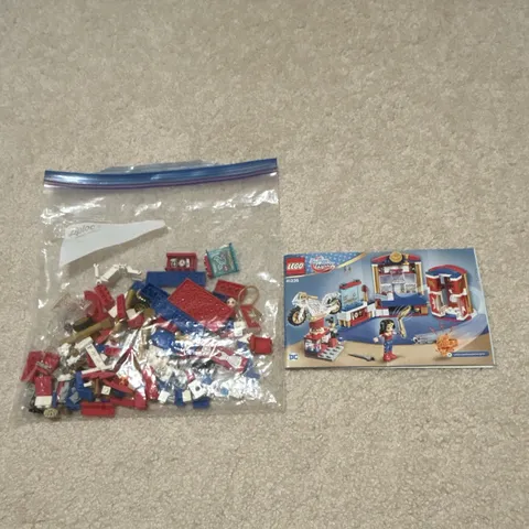 LEGO DC Super Hero Girls 41235 Wonder Woman Parts+Instructions Discontinued Set