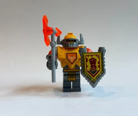 Lego Battle Suit Axl Minifigure Nexo Knights 70365 nex079 rare retired cmf lot