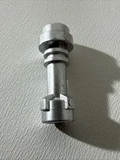 64567 LEGO Minifigure Weapon LIGHTSABER Hilt Straight Metallic Silver CHROME (1)