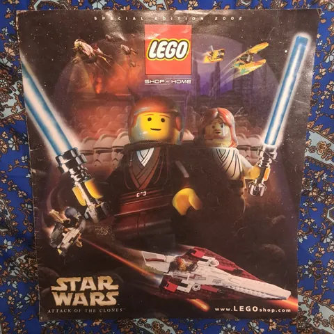 LEGO Star Wars Attack of the Clones 2002 Special Edition Shop at Home Catalog VG