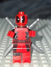 LEGO Deadpool Minifigure SH0032 Wolverine's Chopper Showdown