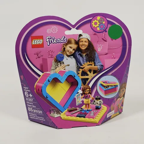 LEGO Friends 41357 Olivia's Heart Box Set New