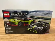 LEGO SPEED CHAMPIONS: Aston Martin Valkyrie AMR Pro and Aston Martin Vantage GT3