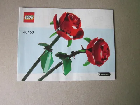 Lego Building Instructions Instruction 40460 City Roses