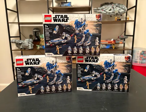 3 of LEGO Star Wars 501st Legion Clone Troopers 75280