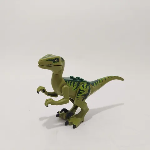 LEGO Dinosaur Green Raptor CHARLIE Velociraptor Jurassic World Minifigure 75920
