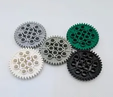 LEGO ® Technic 3649 gear 40 teeth 4 pieces colors mixed used