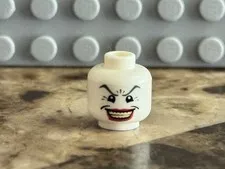 LEGO Batman The Joker Head Only Minifigure Part bat005 2006 Set# 7888 7782
