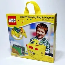 Genuine LEGO® ZipBin CARRYING BAG & PLAYMAT Toy Bag & Playmat NEW