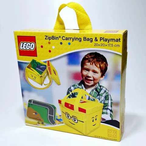 Genuine LEGO® ZipBin CARRYING BAG & PLAYMAT Toy Bag & Playmat NEW