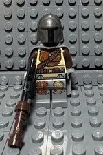 Lego Star Wars Din Djarin  'Mando' - Brown Durasteel Armor Minifigure sw1057