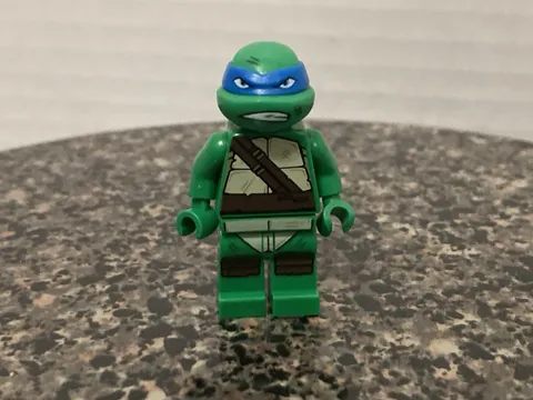 LEGO Teenage Mutant Ninja Turtles 79118 Leonardo, Gritted Teeth, Smudges Minifig