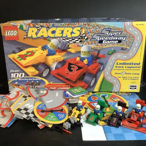 LEGO 31314 Racers Super Speedway Board Game 2001 Complete
