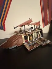 LEGO Star Wars 75020 Jabba’s Sail Barge 100% Complete w/ Box, Instruc & Poster