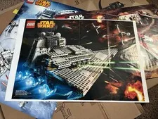 1x HUGE Retired (2014) LEGO STAR WARS Poster 23" x 33" Star Destroyer