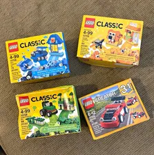LEGO Classic 10706 Blue Creativity Box Creative Box 78 Pieces Ages 4-99