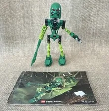 LEGO BIONICLE 8535 Lewa- Complete Set With Manual
