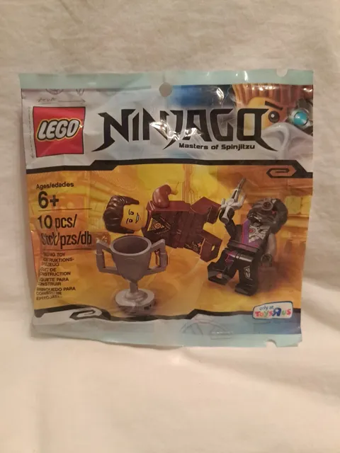 Extremely Rare LEGO Ninjago - Toys R Us Exclusive - DARETH vs NINDROID Polybag