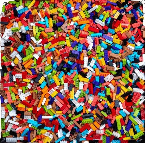 Lego By The Pound : Bulk Lego 1 Pound, Buy 4 Get 1 Free, Buy 8 Get 2 Free  CLEAN