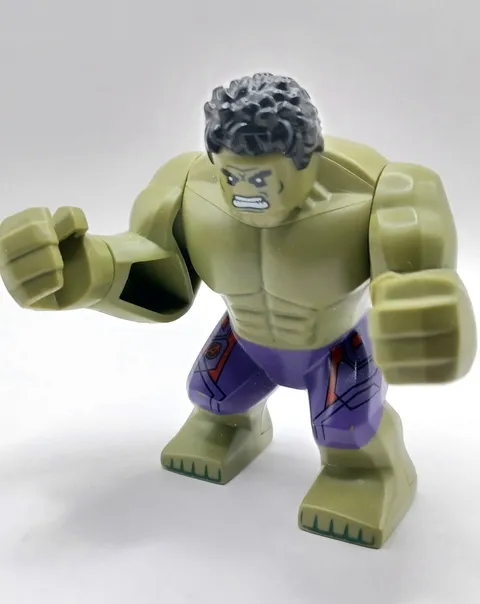 LEGO HULK BIG FIGURE SUPER HERO AVENGER OLIVE VERSION