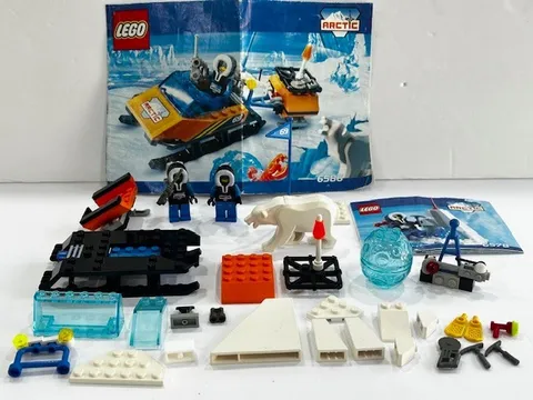 LEGO Town Arctic: Polar Scout #6586# 6578 Incomplete , Minifig, Accessories