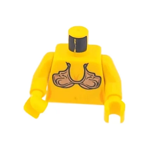 RARE Lego Star Wars Slave Princess Leia Torso/Top Only sw0070 Jabbas Palace 4480