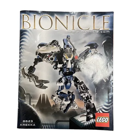 2004 LEGO Bionicle Titans Krekka 8623 Replacement Instructions Manual Only