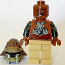 LEGO Star Wars Lando Calrissian Skiff Guard sw0398 9496 Desert Skiff Pristine