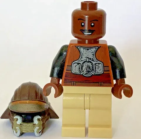LEGO Star Wars Lando Calrissian Skiff Guard sw0398 9496 Desert Skiff Pristine