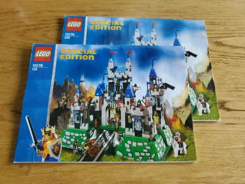 Instructions Manuals Only LEGO Special Edition Knight's Kingdom  Castle 10176