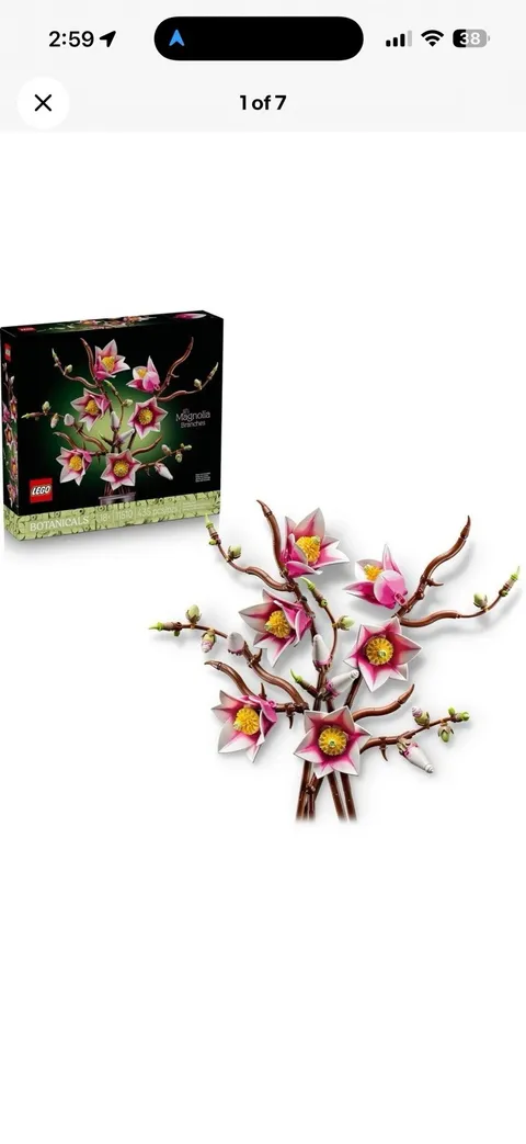 LEGO® Botanicals Magnolia Branches (11510) Brand New Fast Shipping Best Price!!
