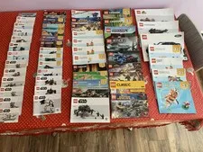 Lego Instruction Manuals Star Wars Creator Marvel Disney And More Lot Of 54