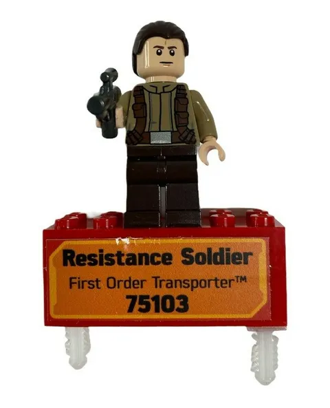 Lego Store Display Figure Star Wars Resistance Soldier Minifigure 