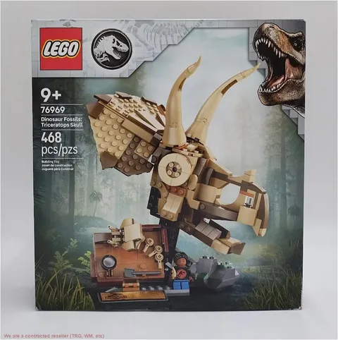 LEGO Jurassic World Dinosaur Fossils Triceratops Skull 76969 SEE DETAILS