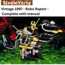 LEGO Vintage 2152 RoboForce Robo Raptor 100% Complete with Manual - 1997