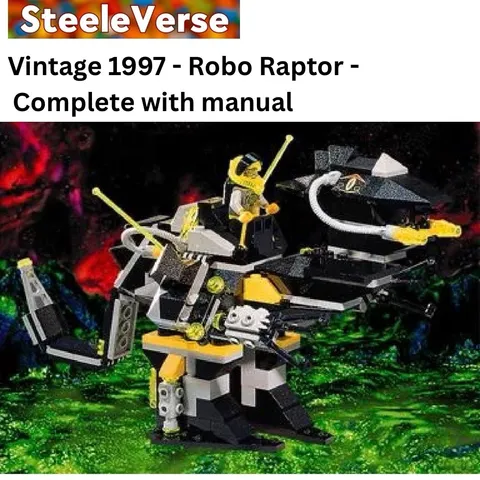 LEGO Vintage 2152 RoboForce Robo Raptor 100% Complete with Manual - 1997
