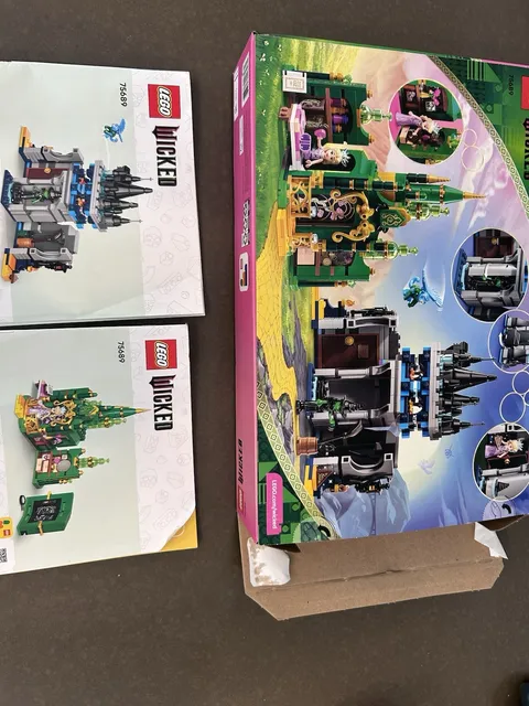 Wicked LEGO Set Box and Instructions Only No Bricks Included