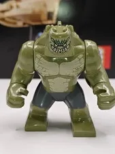 NEW DC Superheroes Killer Croc Big Fig Custom Lego Figure 76055 Sewer Smash