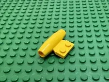 1976 LEGO Yellow Engine Smooth 1x2 Side Plate No AXLE HOLDER 911 402 #3475a