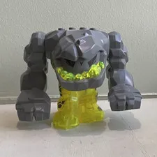 Lego Power Miners Geolix Crystal Rock Monster Figure Neon Green