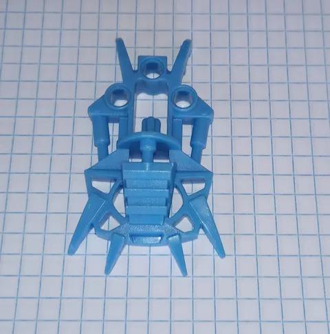 1 Bionicle Lego 53542 Foot Toa Inika Clawed Medium Blue Genuine Lego retired
